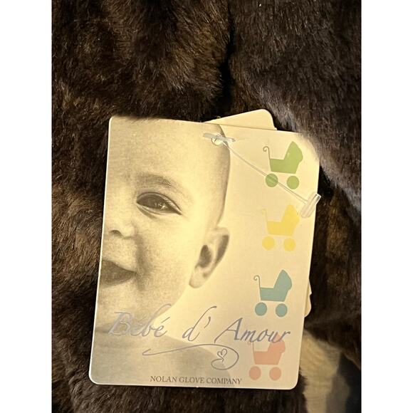 Bebe D Amour Fur Like Winter Hooded Jacket  24m - Picture 3 of 5